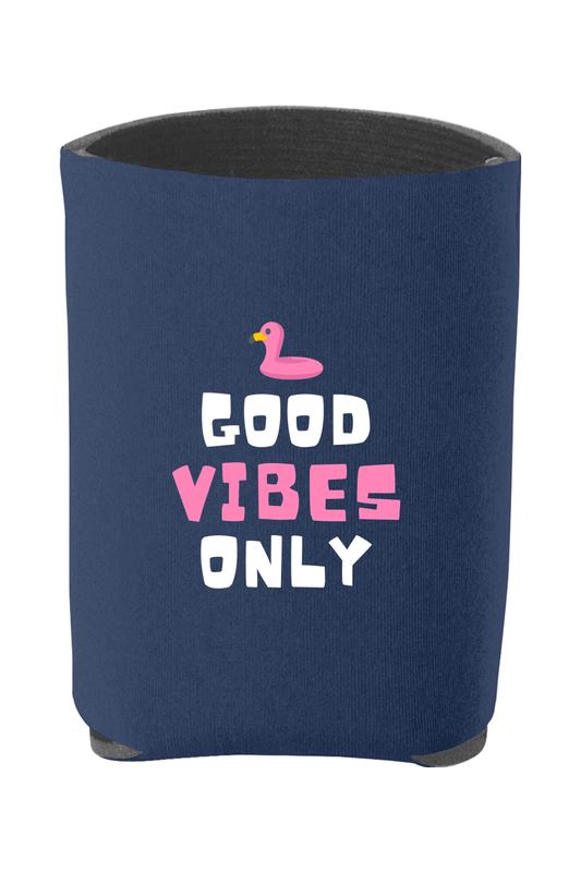 Good Vibes Insulated Can Cozy
